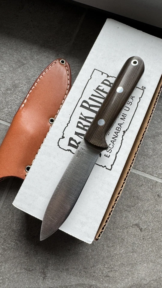 Bark River Mini Kephart CPM3V Green Canvas - Excelente estado - Imagen 2 de 4