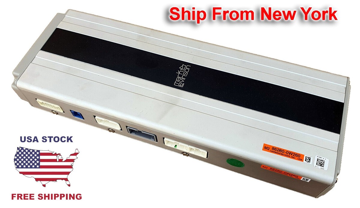 2007-2012 LEXUS LS460 MARK LEVINSON AMPLIFIER 86280-0W260 oem used