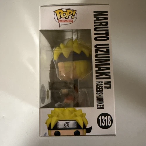 Funko Pop! Vinyl: Naruto Shippuden - Naruto Uzumaki with Rasengan (Glow) - #1318 - Picture 2 of 4