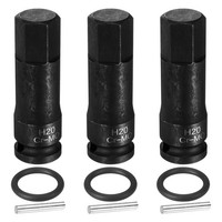 "3-Teiliger 1/2\\\" Antrieb FüR CR-MO Stahl Sechskant-Stecknuss 20Mm"