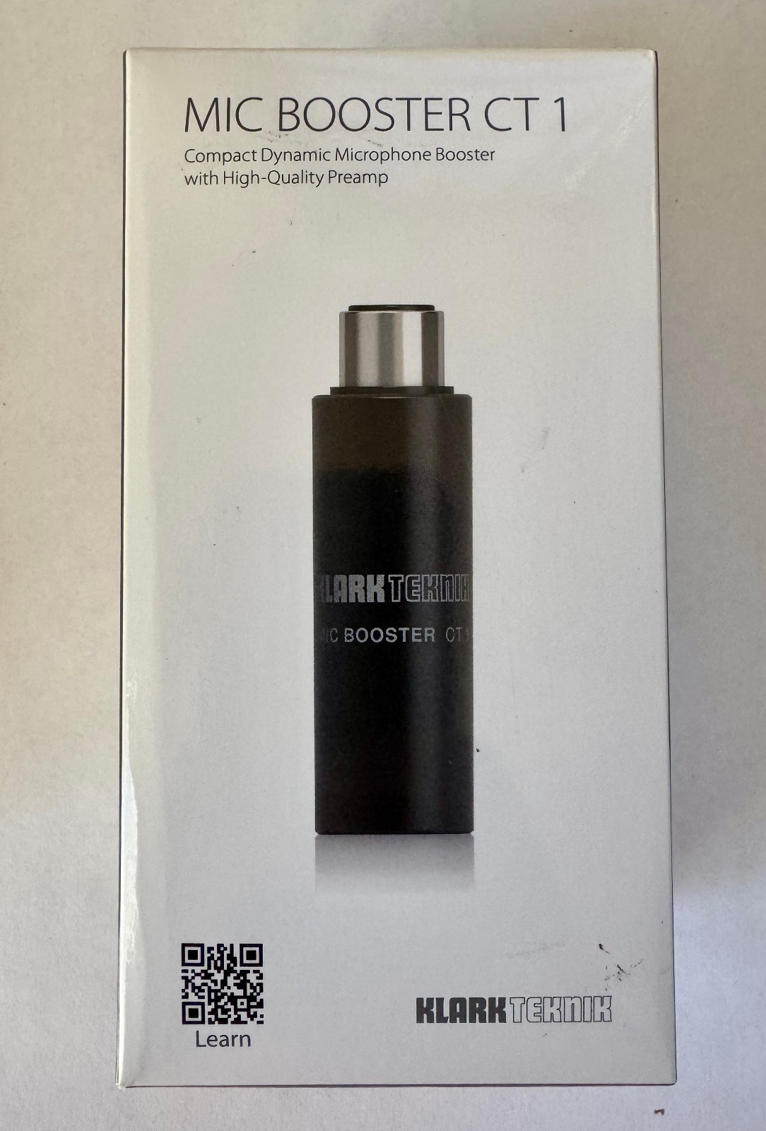 Klark Teknik MIC BOOSTER CT 1 Compact Dynamic Microphone Booster with Preamp