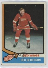 1974-75 Topps Red Berenson #19 qp4