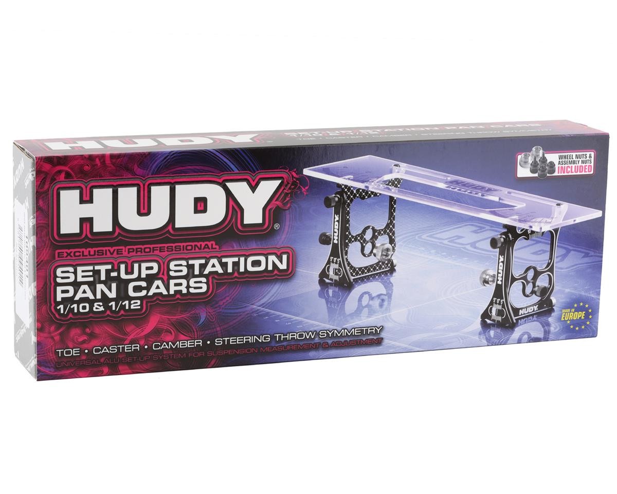 Hudy Exclusive Set-Up Station (1/10 & 1/12 Pan Cars) [HUD109401]