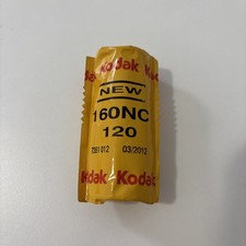 NEW Kodak 120 160NC Natural Color single roll Expired 