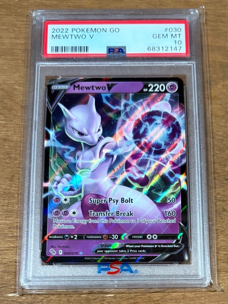 Mewtwo V Alt Art PSA 10