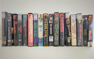 Bulk Lot 17 VHS Movies Horror B Grade Cult Ex Rentals PLEASE READ DESCRIPTION