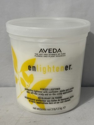 AVEDA Powder Lightener ENLIGHTENER 1.3 Kg 3lb Protect Blonde Bleach, New!