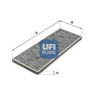 UFI Innenraumfilter 54.277.00 Aktivkohlefilter FüR Corsa Combo Opel S93 Tigra