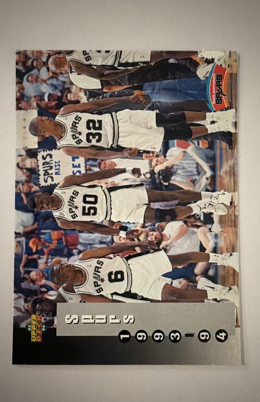1993-94 Upper Deck - Sean Elliott, Avery Johnson, David Robertson #233 (RC)