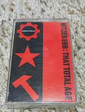 NITZER  EBB - That Total Age Geffen Records M5G 24155 Cassette Tape TESTED!