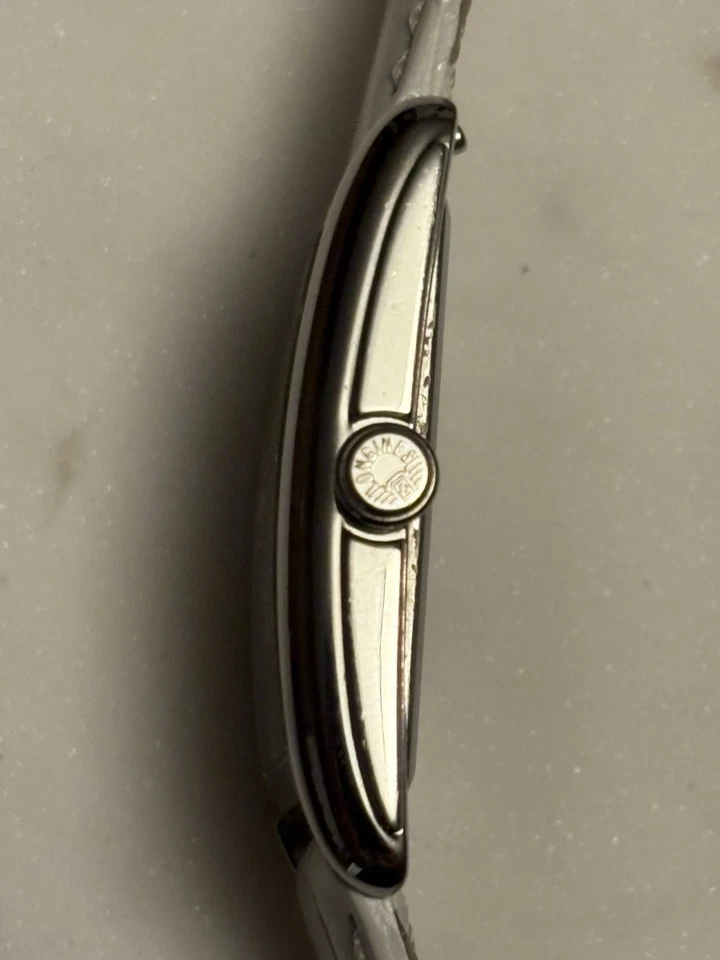 LONGINES DolceVita 23x37MM Quartz Steel White Alligator Watch L5.512.4 MSRP$1650 - Image 4 of 4