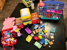 Lot of Used PEPPA PIG Figures Toys