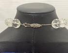 VTG 825 Glass Crystal Choker Necklace 14-16” 113 gr — photo 6