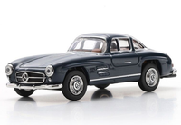 Schuco, Mercedes Benz 300 Sl, Blau, 1/64, SCH64U00006