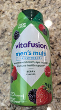 Vitafusion Men's Multi Vitamin 14 Nutrients Berry 220 Gummies exp: 10/2026