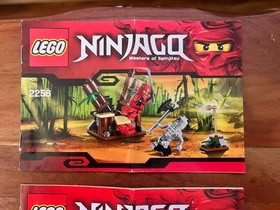 LEGO Ninjago Instruction Manuals Lot 70503 2258 2516 x2 &ndash; NO BRICKS 