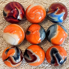 9 MINT Jabo Marbles from the "Marley" Contract Run 10-14-2008.  Lot 0176 — photo 3