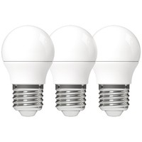 3 X Led´S Light Led P45 Tropfen 4,9W = 40W E27 Matt 470Lm Kugeln Warmweiß 2700K