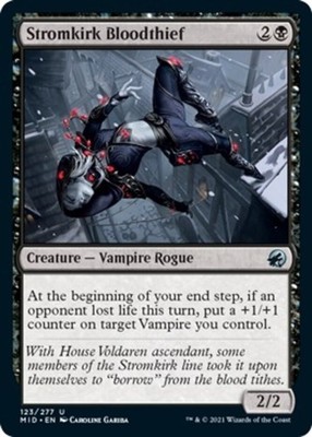 Stromkirk Bloodthief Innistrad: Midnight Hunt Lightly Played, English