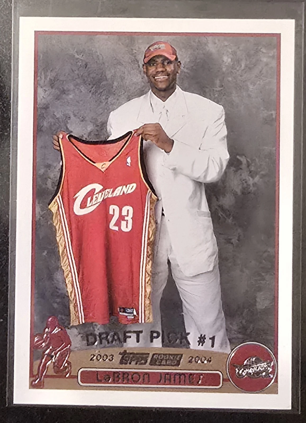Lebron James trading card