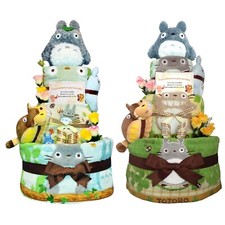 KanonBaby's My Neighbor Totoro Diaper Cake 3-Tier Cotton Birth Gift JAPAN NEW