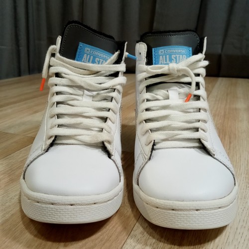 Converse GSB Pro Leather Hi Kids Sneaker Sz 6 White Lace Up 272446C - Picture 3 of 14