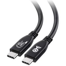 USB4 Cable 3.3ft–40Gbps, 240W Charging,8K/4K Video Support,Thunderbolt 4 Compat: