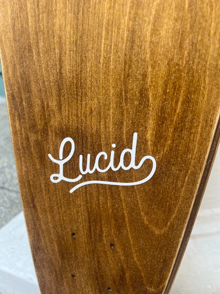Longboard Skateboard 68" x 10' de Lucid Grip - SOLO CUBIERTA Hecho en California Foto 4 de 4