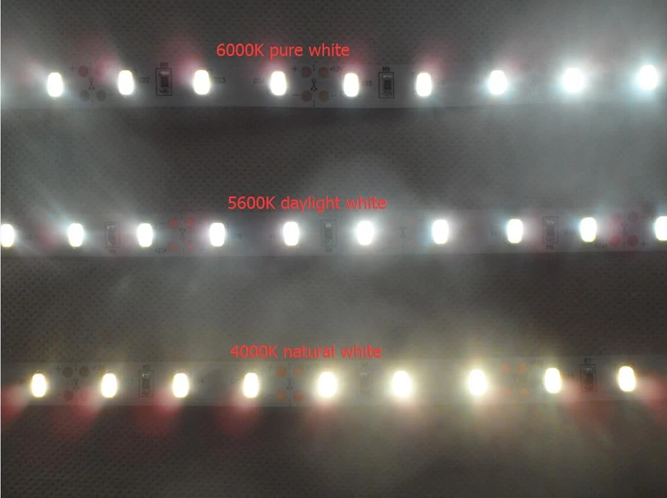 High Quality CRI 90+ RA 90+ 5M White 5630 SMD LED Flexible Strip 12V DC 300 LED - Image 3 of 4