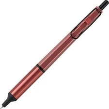 Uni Jetstream EDGE 0.38mm Oil-based Ballpoint Pen, Berry Pink Body