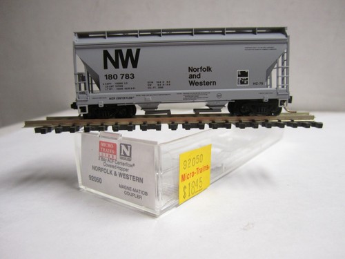 MICRO TRENES 92050 NORFOLK & WESTERN NUEVO 2 BAHÍAS ACF TOLVA CUBIERTA #180783 N | Zustand: New