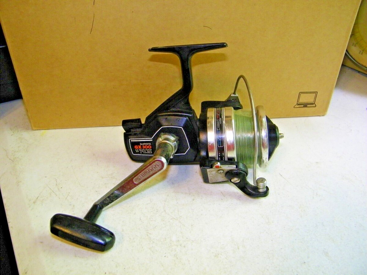 Vintage Shimano GX 300 fishing reel works made in Japan | eBay