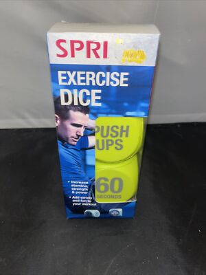 SPRI Exercise Dice (6-Sided) - Home Gym Workout Fun