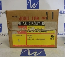 FPE NE233040 3P 240V 40 AMP CIRCUIT BREAKER - NEW