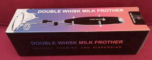 InnoVate Kitchen Double Whisk Milk Frother Black NEW And Sealed - 第 2/4 張圖片