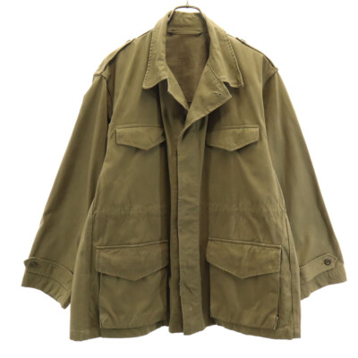 【VINTAGE】FRENCH ARMY M-47 SIZE43 1950s Vintage French Military Army M47 Cargo Pants Heavy