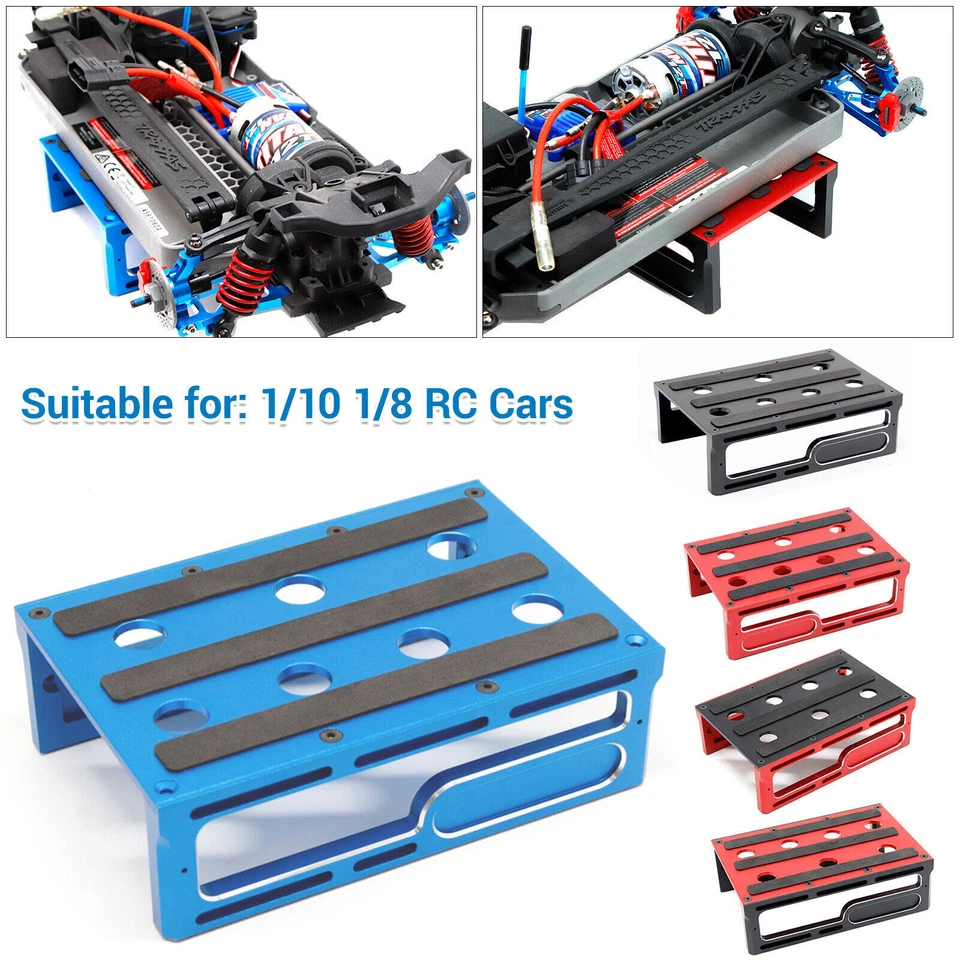 Metal Rc Car Repair Station Stand Work Station Repair Tools For 1/12 1/10 1/8 RC - Image 2 of 4