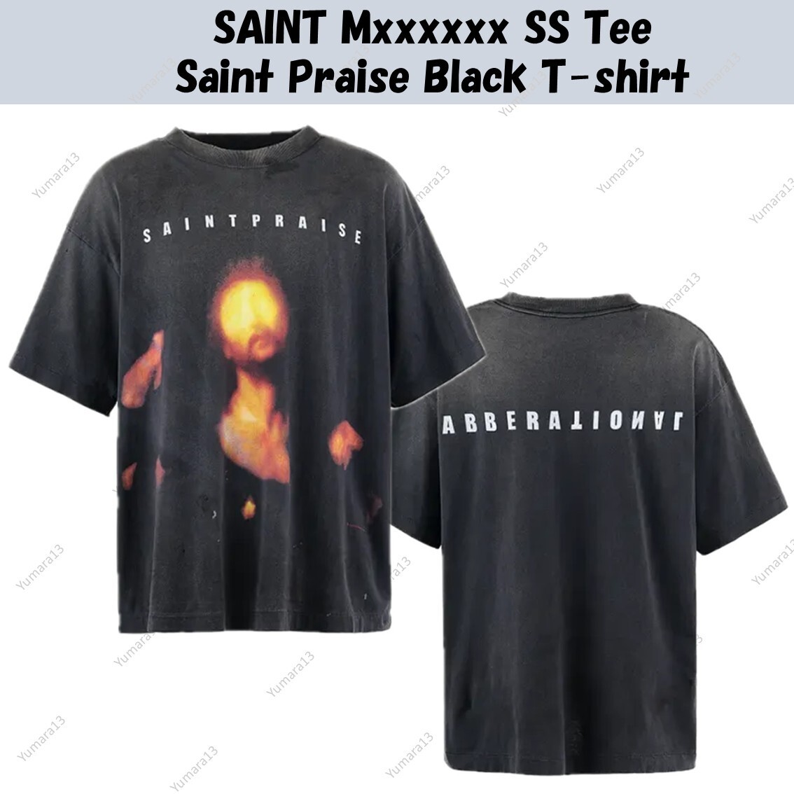 【SAINT Mxxxxxx】SS TEE / SAINT PRAISE / BLACK / Tシャツ SAINT Mxxxxxx SS Tee Saint Praise Black T-shirt | eBay