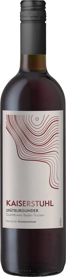 2022 Kaiserstühler Spätburgunder Rotwein Qualitätswein trocken 0,75l Baden