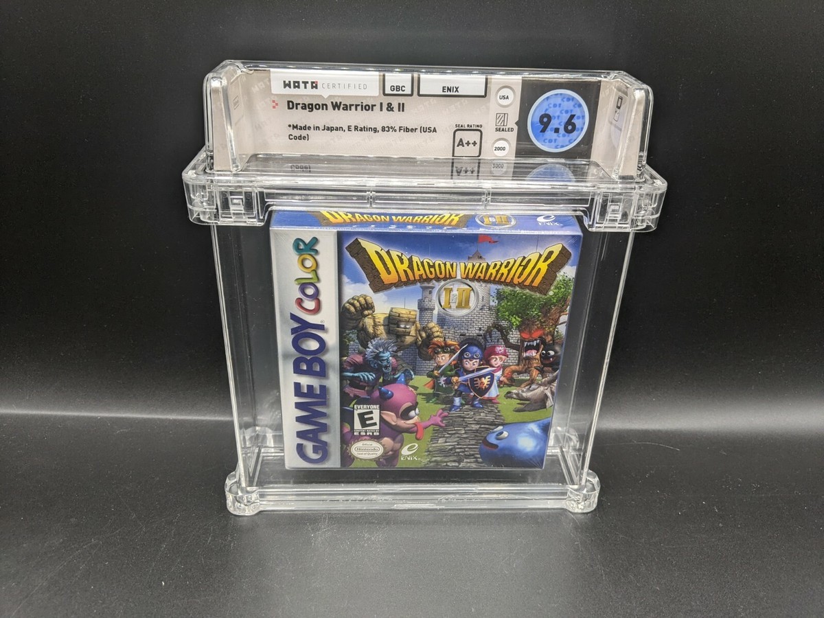 Dragon Warrior I & II (Nintendo Game Boy Color, 2000) for sale 