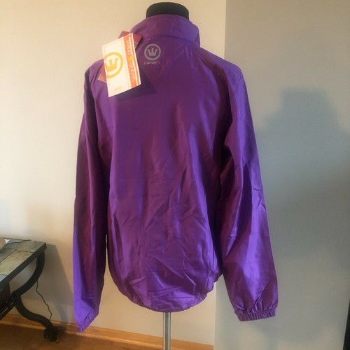 CANARI Women's Microlight Shell Jacket Imperial Purple MEDIUM + FREE HEADBAND - Picture 5 of 5