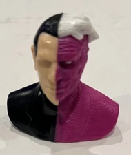 1995 Batman Forever Topps Candy Head Two Face Empty Container Figure