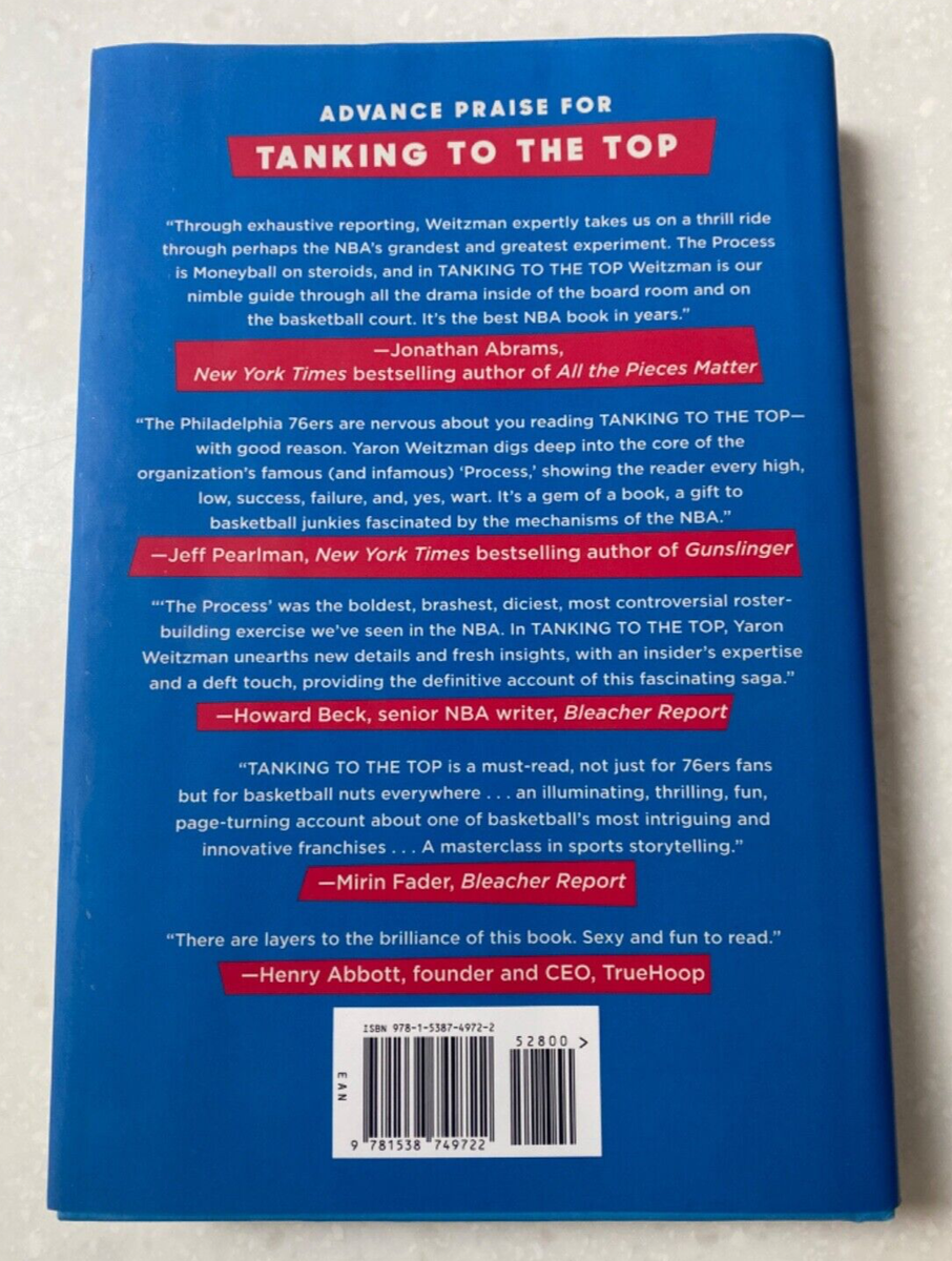 Tanking to the Top (Yaron Weitzman) Hardback Philadelphia