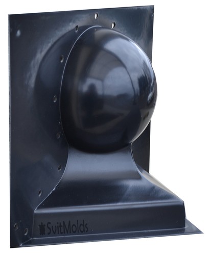 Concrete molds Precast Concrete Balls Concrete Finials Decorative set 2 mold P26 - Picture 4 of 10