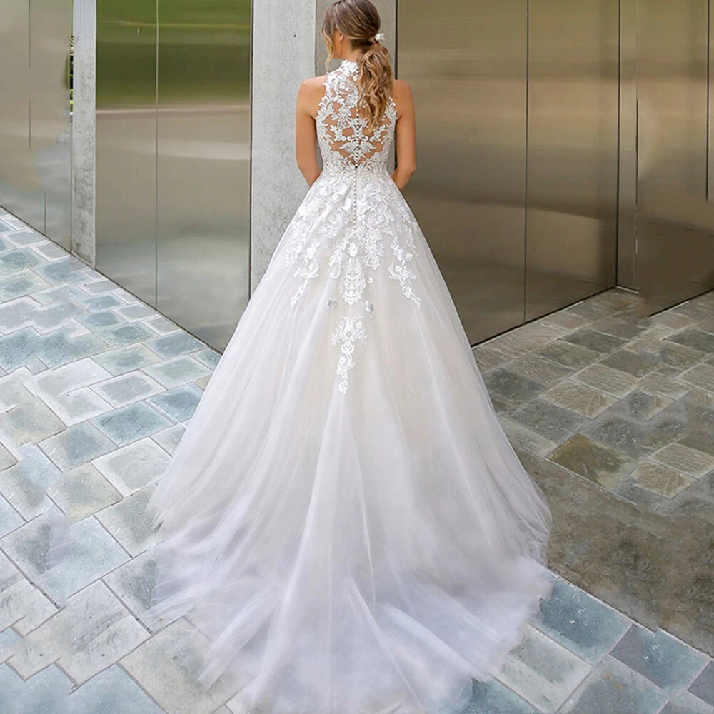 sleeveless wedding dresses