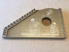 Vintage Herbert Italiana Milano Lap Harp .