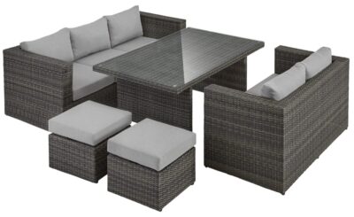 KONIFERA GartenloungeSet Palma Gartenmöbel 5tlg BWare B46776925 UVP