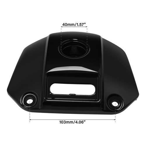 Black Metal Headlight Mount Bracket For Harley Sportster XL 883 1200 1992-2013 - 第 2/8 張圖片