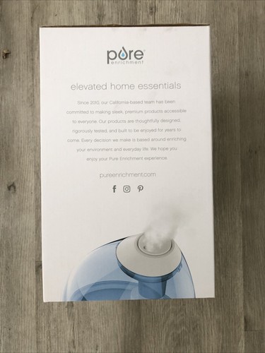 Pure Enrichment MISTAIRE XL Ultrasonic 24-hr Cool Mist Humidifier 1-Gallon -NWOB - Picture 9 of 12