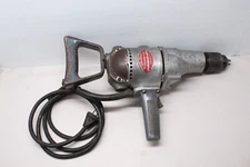 Vintage VAN DORN 5/8 Heavy Duty Electric Drill Type D 110V Single Phase, Works